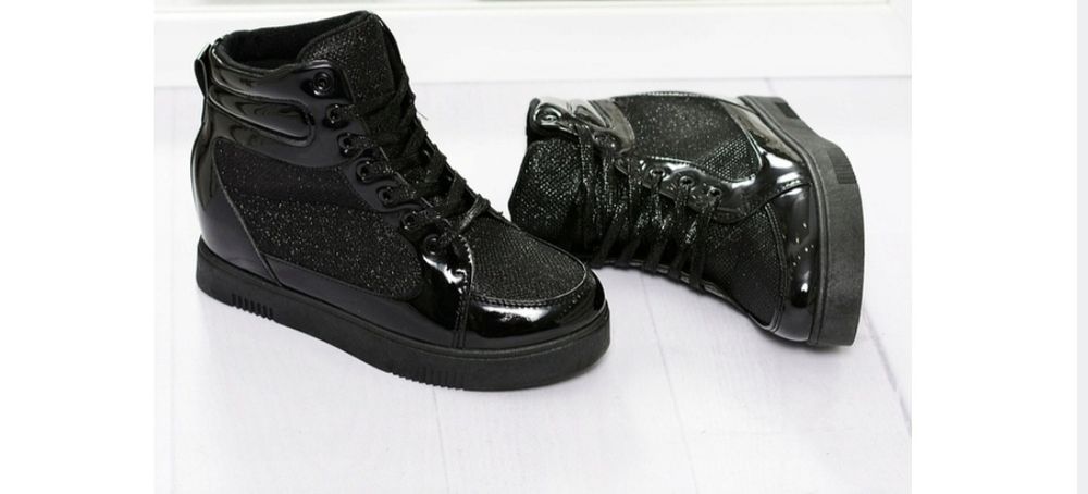 snakersy na koturnie damskie