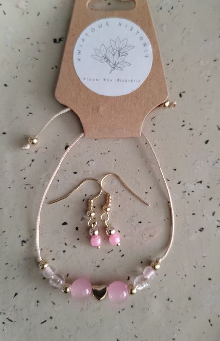 Zestawy  biżuterii ręcznie robionej- 8 do wyboru