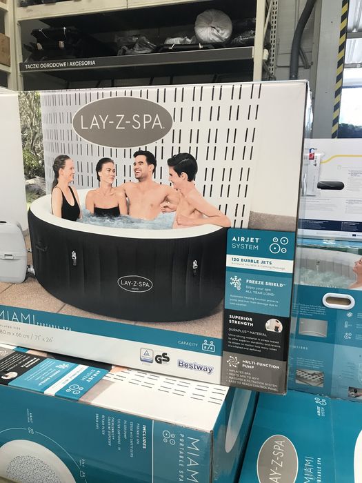 Джакузі  басейн Lay z spa Miami Bestwey