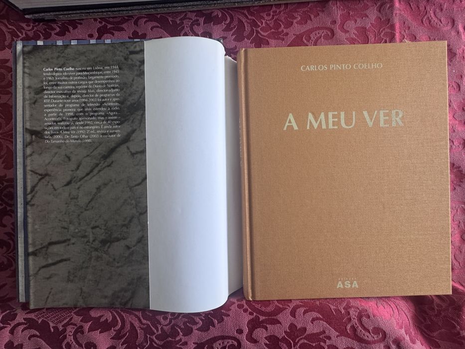 Livro de fotografias "A Meu Ver" de Carlos Pinto Coelho
