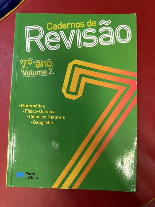Cadernos de revisão 7.° ano volume 2