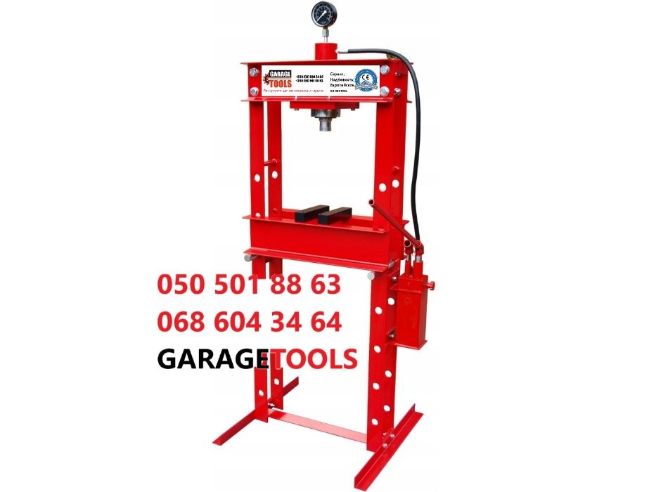 Пресс напольный 30т, Гідравлічний прес 30Т рухомий циліндр