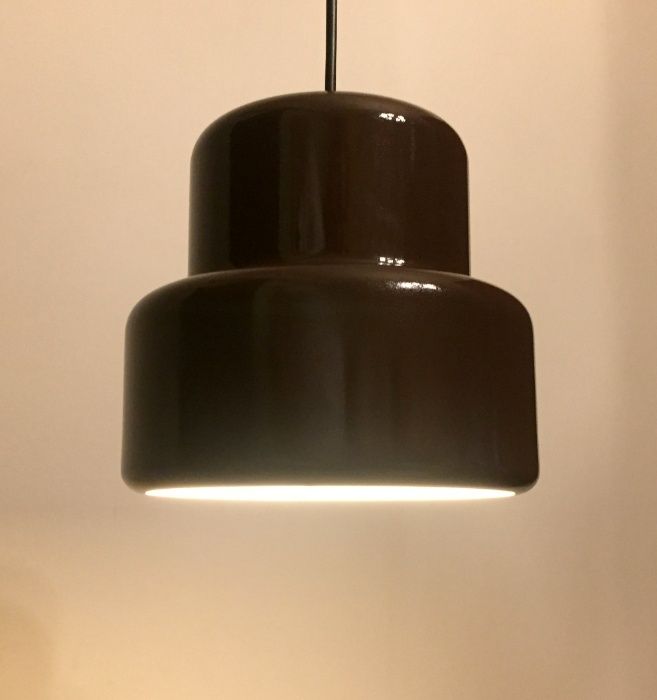 Par de candeeiros Dinamarqueses Poker mini Castanho Jo Hammerborg