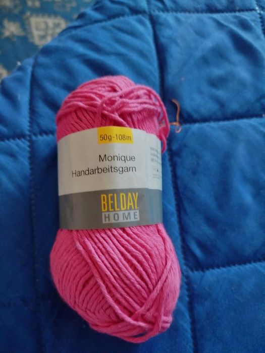 Bikini top na szydełku, bawełna, miseczka C