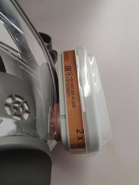 mascara 3M nova, filtros novos