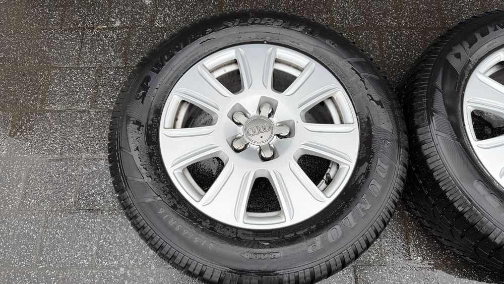 Koła zimowe Audi Q3 215/65/16 Dunlop SP Winter Sport 3D alufelgi 5x112