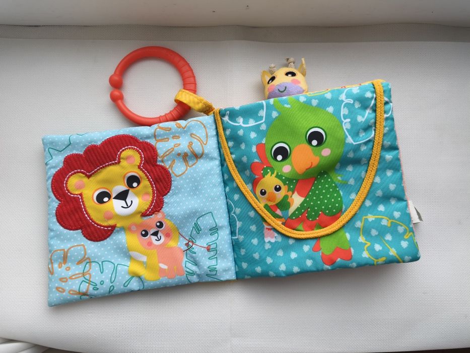 М'яка книжка Chicco "Тваринки"