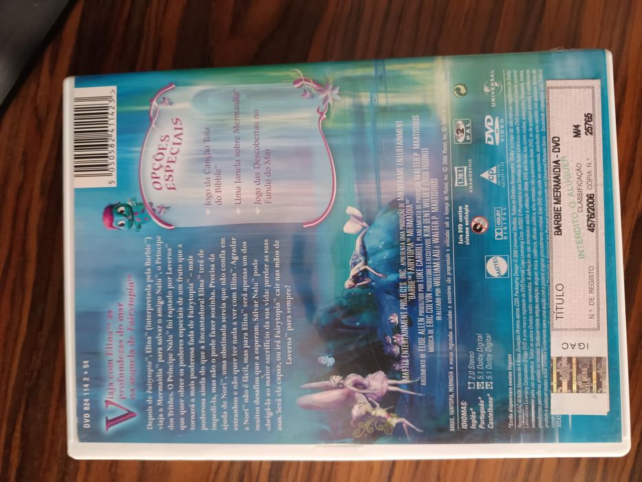 DVD Barbie mermaidia