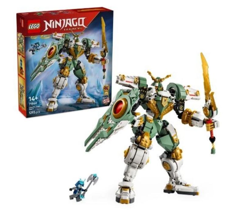 LEGO(R) NINJAGO 71860 Tytanowy mech Lloyda LEGO(R) Rok wydania: 2026,