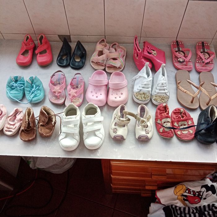 Lote roupa menina até 3 anos