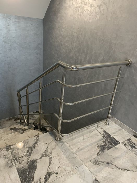 Перила з нержавіючої сталь лесница с нержавейки сходи ворота, ковані