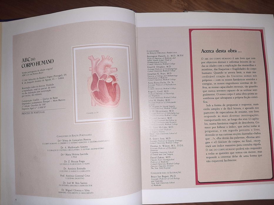 Livro "ABC do Corpo Humano"