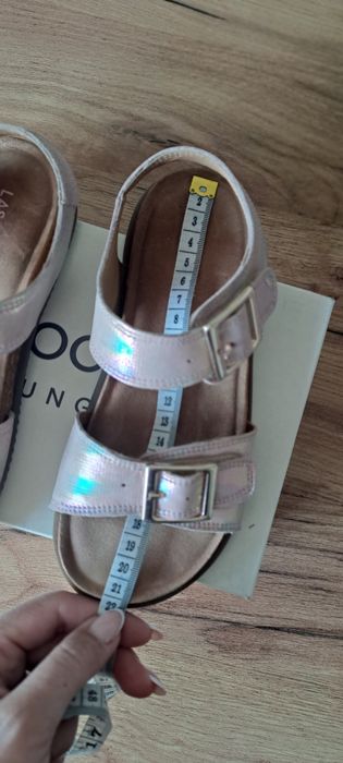 Sandałki sandały dziewczęce różowe syrenkowe roz 32