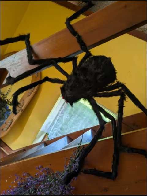 Aranha Grande Decoração Hallowen