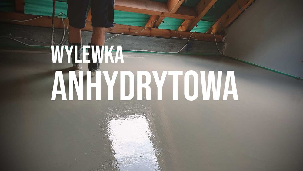Wylewki anhydrytowe - Płynny styropian - Styrobeton - Pianobeton