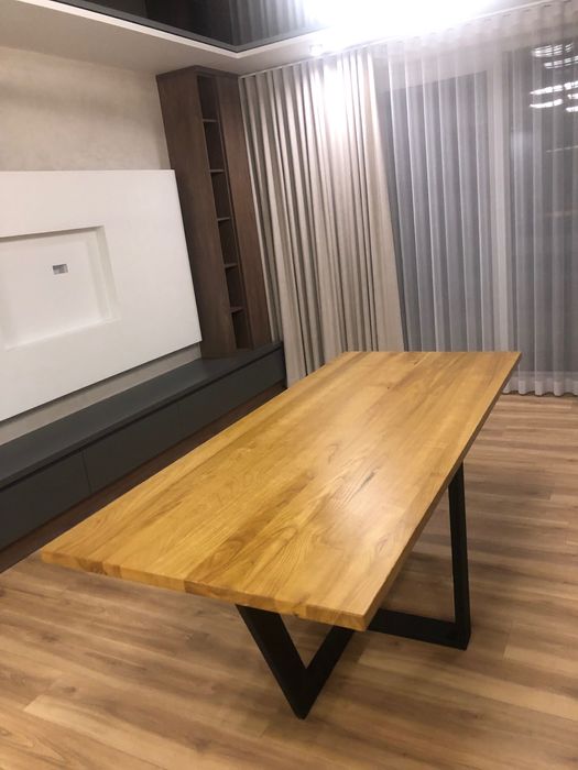 Stół loftowy z litego jesionu 200x85