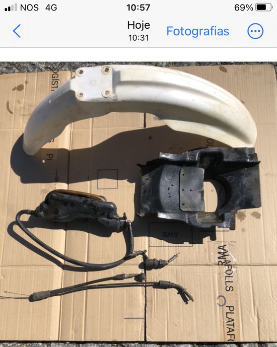 Vendo matrial dt 50 e malas e cubo da roda