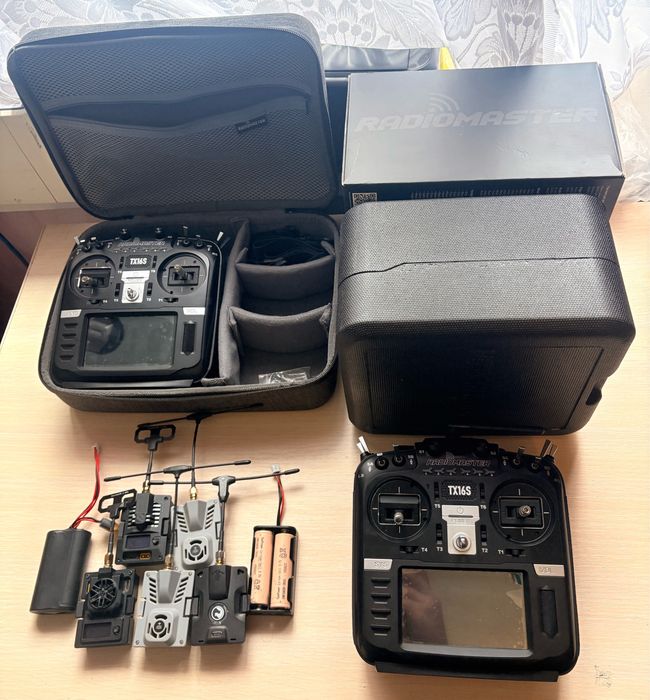 НОВі Пульти Керування RadioMaster TX16S MK2 v.3.5, ФПВ Радіоапаратура FPV