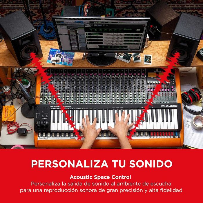 M-Audio BX5 D3 Monitor de Estúdio (+TRS cabo)