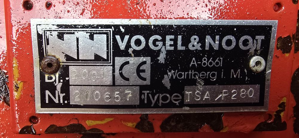 Muleczer kosiarka bijakowa Vogel noot TSA 280 250 220