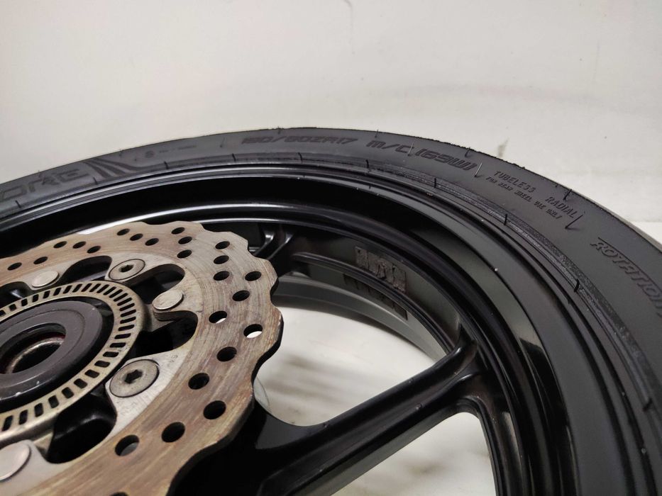 KAWASAKI ER-6N ER6N ER6 Felga Koło Tylne Tył Opona 21 rok 12-17