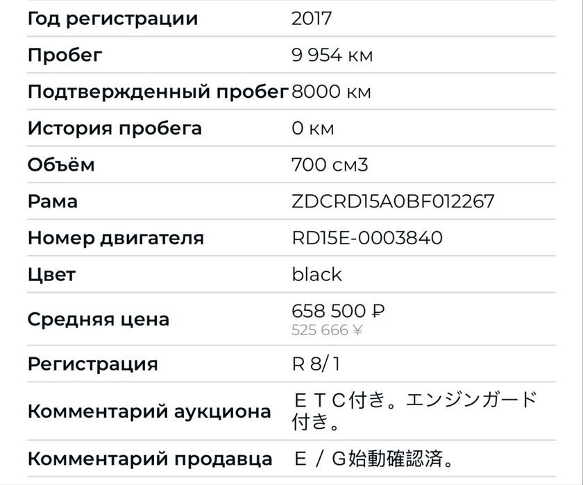 Honda XL700V Transalp 2015 рік Хонда з Японії