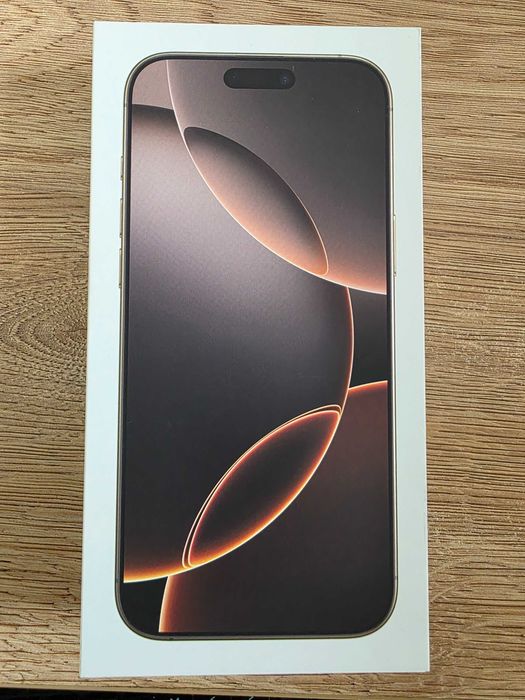 Sprzedam iPhone 16 Pro Max 256 GB Desert Titanium. Fabrycznie nowy
