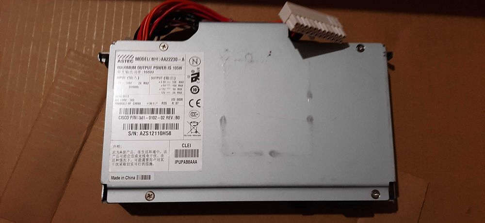 Блок питания output 12V 5V 30W. Model adp-30rb