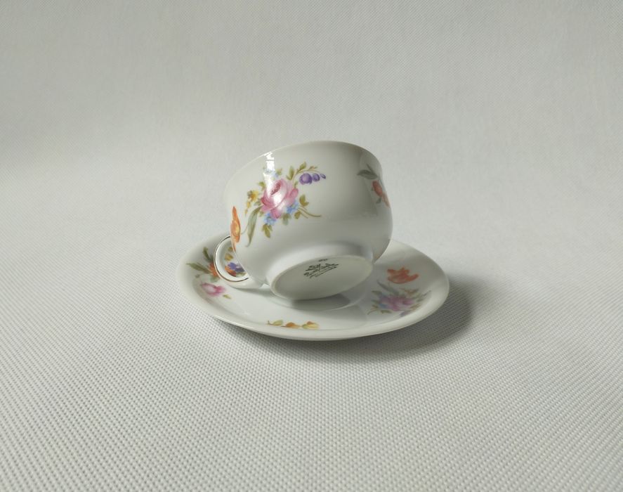 Porcelanowa filiżanka ze spodkiem Rosenthal lata 20.