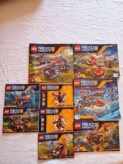 Lego Nexo Knights Величезна колекція наборів та фігурки