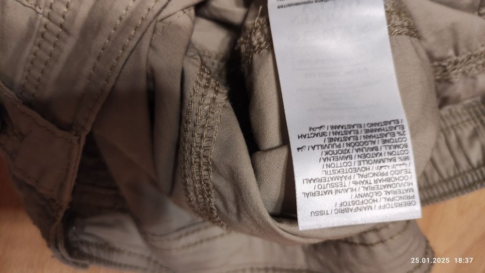 Bawełniane spodnie bermudy Ulla Poppken 46