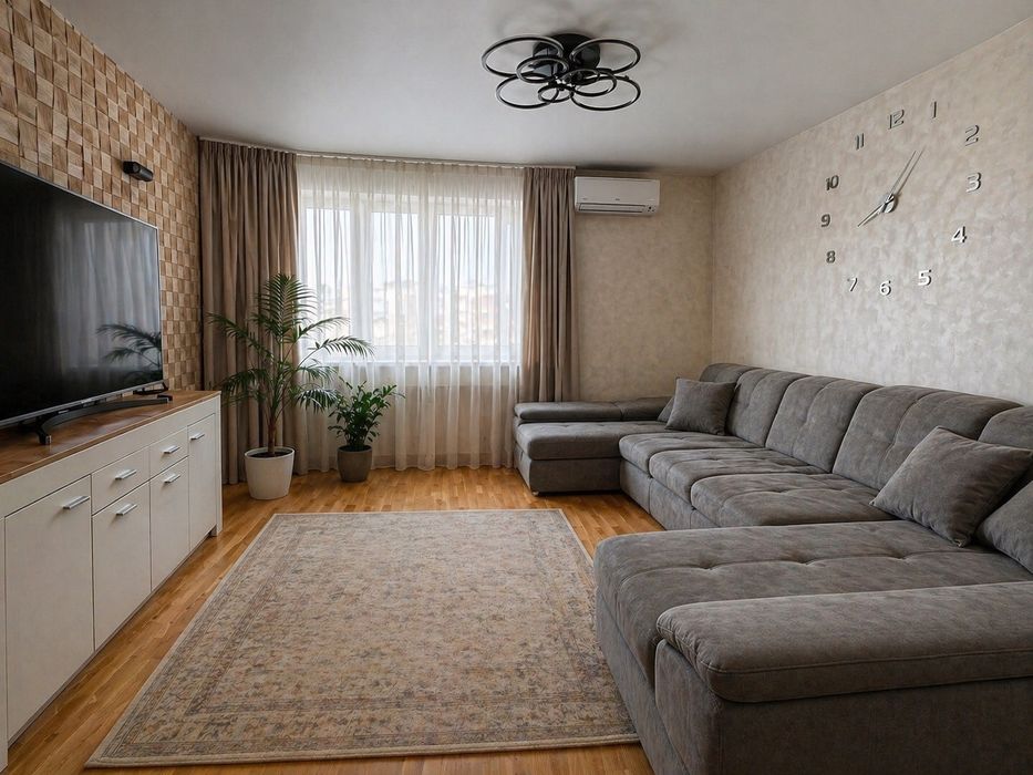 за ГРН продаж 3 кімнатної квартири з меблями вул. Київський шлях 95