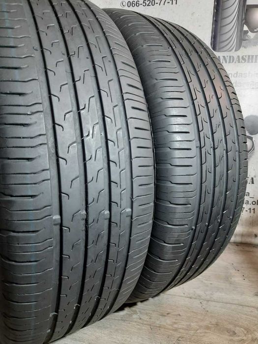 Шини 6мм 225/60 R18 CONTINENTAL EcoContact 6 б/у літо склад