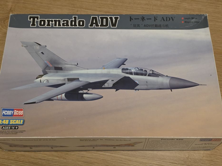 Збірний набір літака Hobby Boss 1:48 Tornado ADV