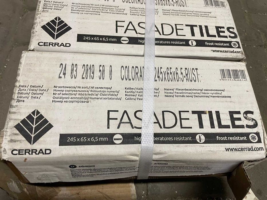 Płytka elewacyjna Cerrad Colorado Rustiko 245x65x6,5 mm (19614)