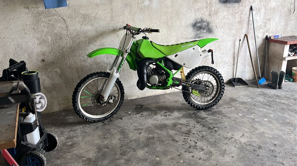 Kawasaki kx80 6h troco por 125cc ou 250cc
