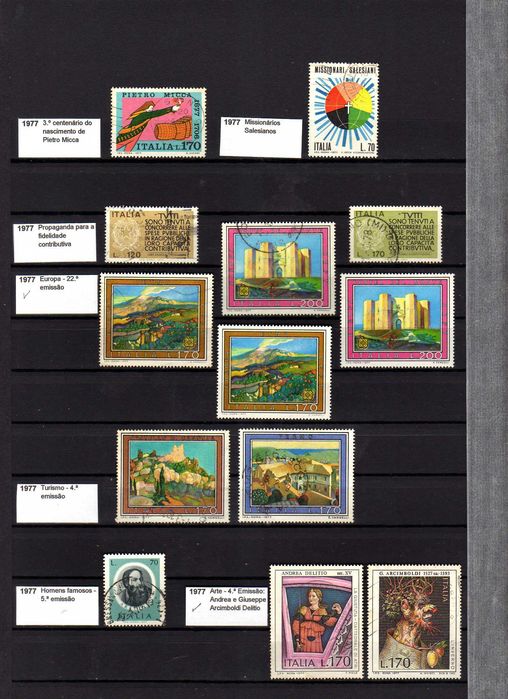 Selos Itália de 1975 a 1979