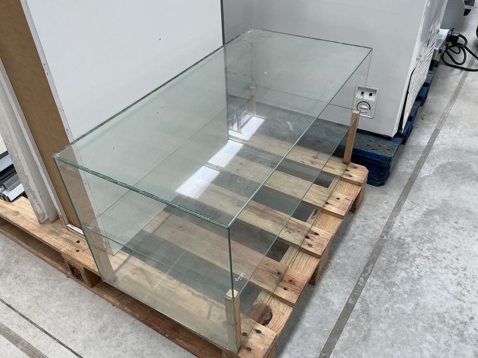 Vitrine Expositora de Bancada em Vidro (80 x 40 cm) Pastelaria
