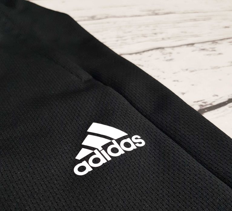 Adidas * aeromotion * spodnie * dresowe * męskie * czarne * ideał * M