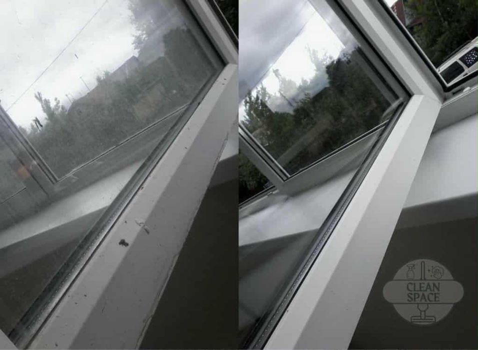 Mycie okien i ram okiennych