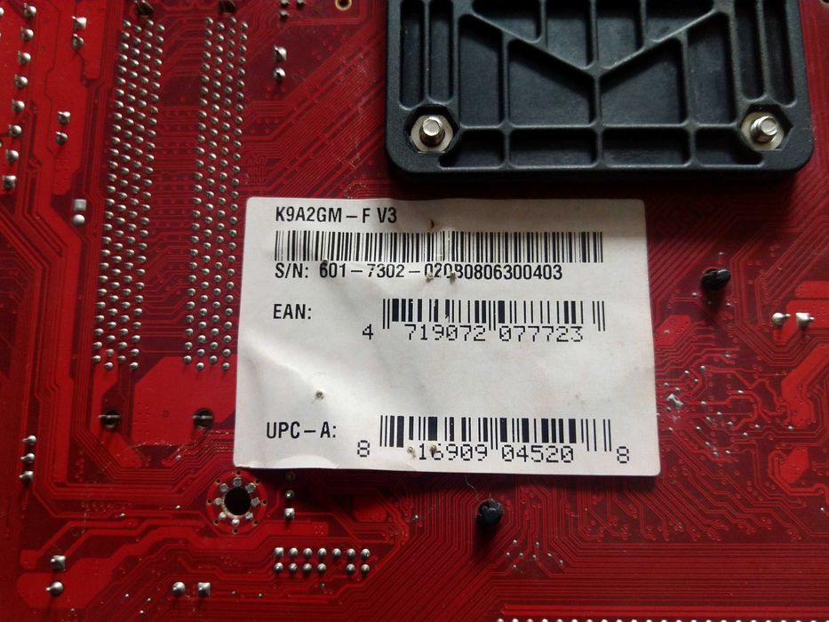 MSI K9A2GM-F V3(AM2+ AMD 740G)+Phenom X3 8450(Box) +DDR2 3GB