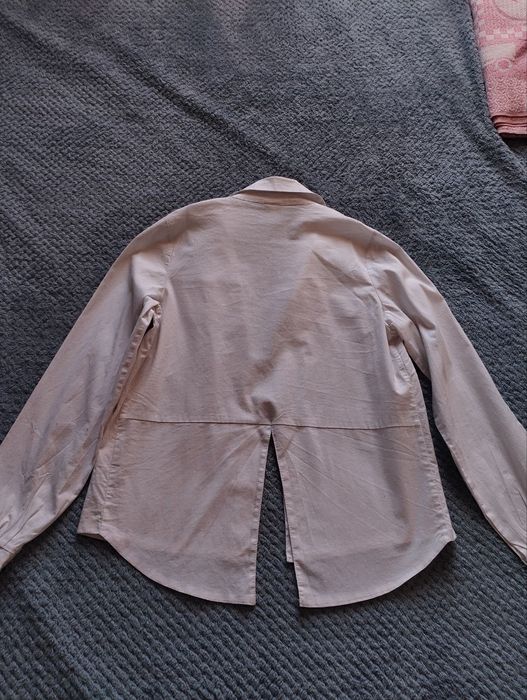 Шкільна сорочка з довгим рукавом