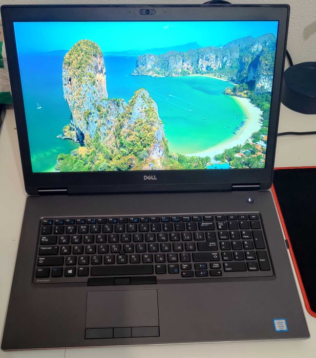 Игровая рабочая станция Dell Precision 7740 Full HD Xepn 2276m\16gb\512gb\Quadro RTX 4000 8gb