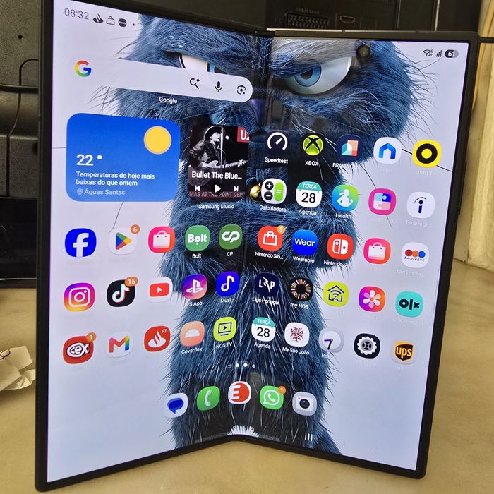 Samsung z fold 7 preto