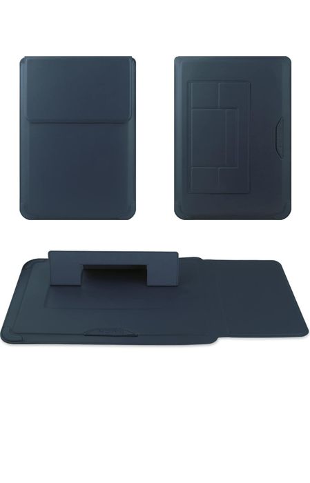 Pokrowiec na macbook case etui czarne nowe podstawka