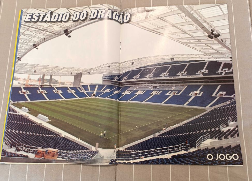 Revista O Jogo A Casa Dragão + Fotos Gigantes Estádio Plantel Ano  FCP