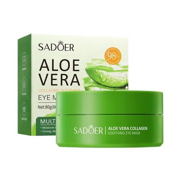 Гідрогелеві патчі Sadoer Aloe Vera Collagen Soo