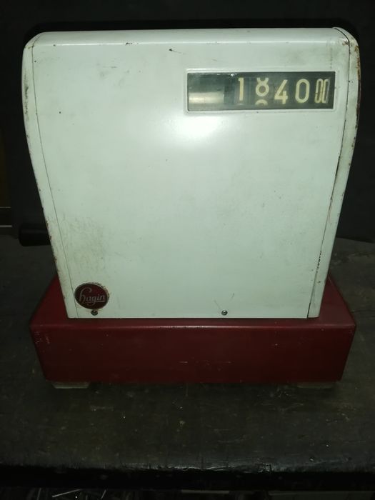 Máquinas de registar antiga