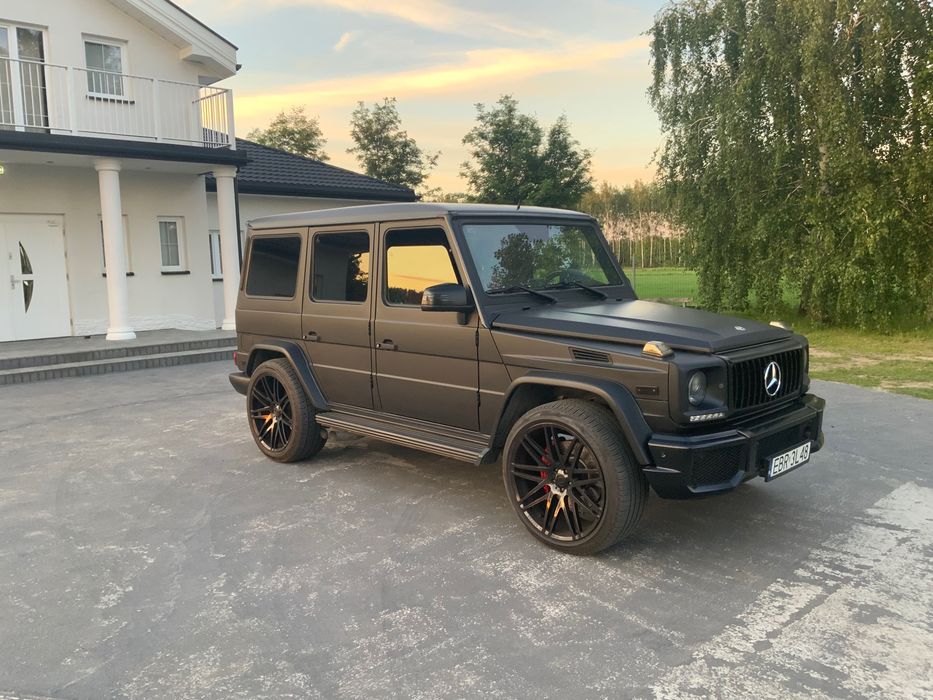 Auto do ślubu Mercedes g63 amg