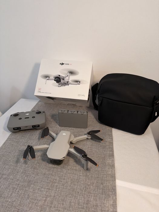 DJI Mini 4K + 3 Baterias + Mala + Nota Fiscal (Como Novo)